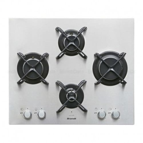 Plaque de Cuisson BRANDT 4 Feux 60 cm - Inox (BPE6414X) Plaque de Cuisson BRANDT 4 Feux 60 cm - Inox (BPE6414X)